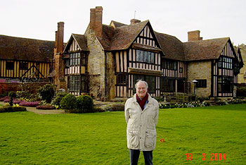 Moray at Wickhamford Manor, JLM’s childhood home.