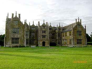 Barrington Court, Somerset, scene of the final performance, June 2007.